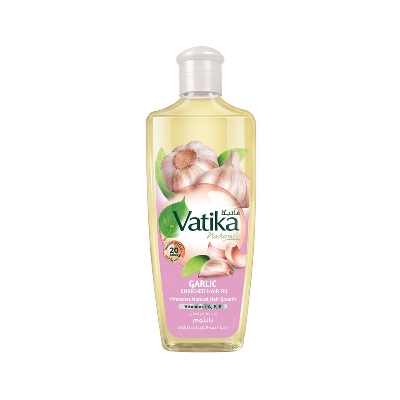 Picture of International UAE product Vatika Naturals Garlic Enriched Hair Oil promotes Natural Hair growth 300 Ml