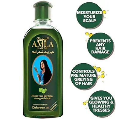 Picture of International UAE product Dabur Amla Hair oil 300 Ml