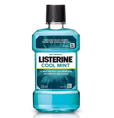 Picture of International Thailand product Listerine Cool Mint Mouth wash 250 Ml