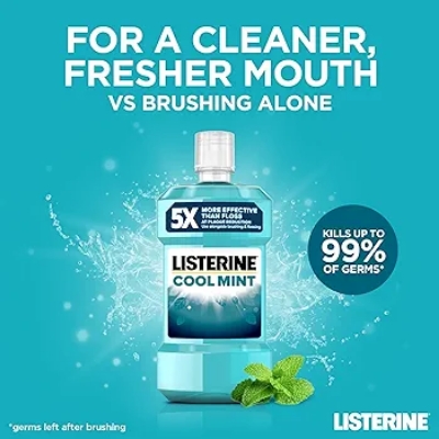 Picture of International Thailand product Listerine Cool Mint Mouth wash 250 Ml