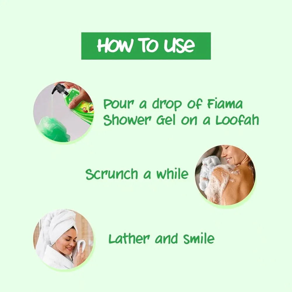 Picture of International indian Product Fiama Shower Gel Lemongrass & Jojoba Smooth skin With skin Conditioners 500 Ml