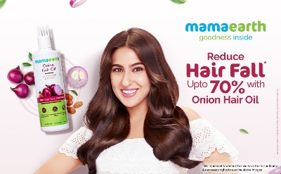 Picture of Indian product Mama earth Onion Hair Oil For hair Fall Control 100 Ml