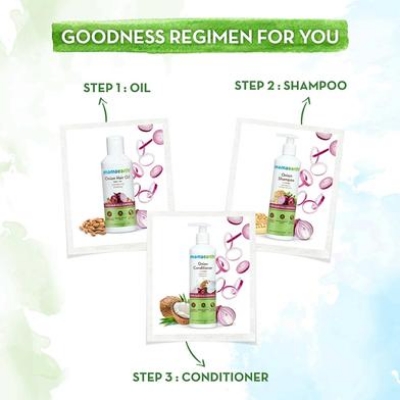 Picture of Indian product Mama earth Onion Hair Oil For hair Fall Control 100 Ml