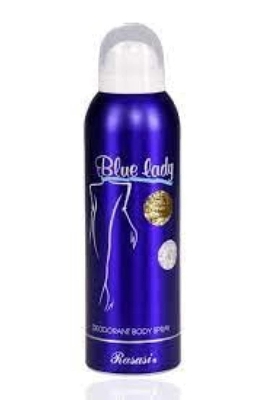 Picture of International UAE Product Rasasi Blu lady Deodorant Body Spray For Women 200 Ml