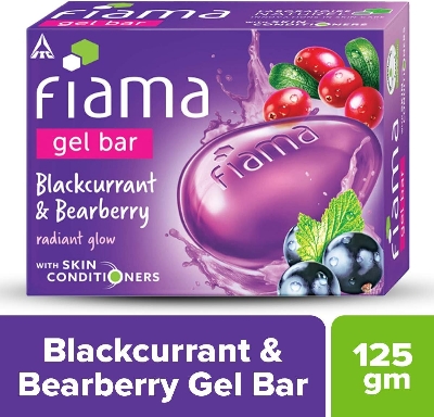 Picture of Indian Product Fiama Gel bar Soap Blackcurrant & blackberry 125 Gm
