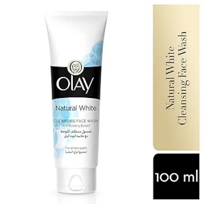 Picture of International Thailand product Olay Natural White Cleansing Face wash 100 Ml