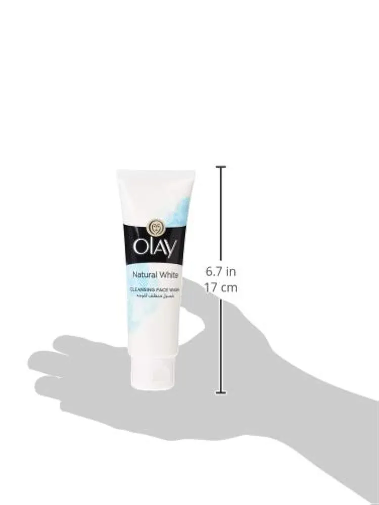Picture of International Thailand product Olay Natural White Cleansing Face wash 100 Ml