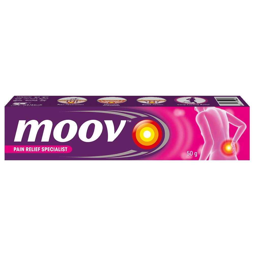 Picture of Indian product Moov Pain Relief Specialist 50 Gm