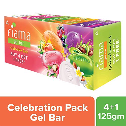 Picture of Indian product Fiama Gel Bar Cerebration 5 pack (1pcs..125gm)