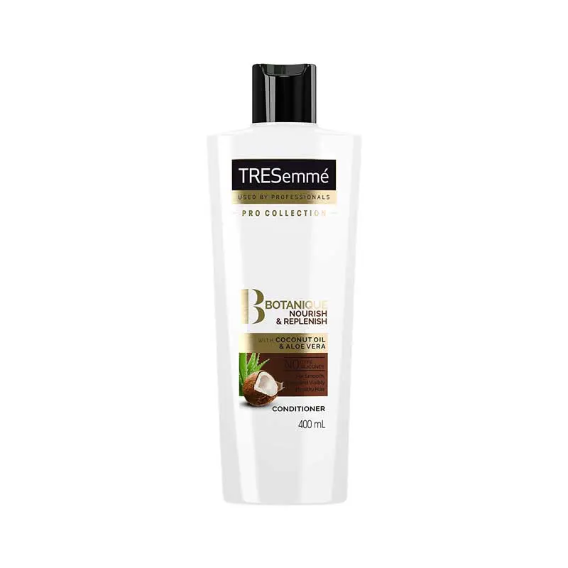Picture of International UAE Product Tresemme Botanique nourish & Replenish With Coconut oil & Aloe Vera Conditioner For used male/female 400 Ml