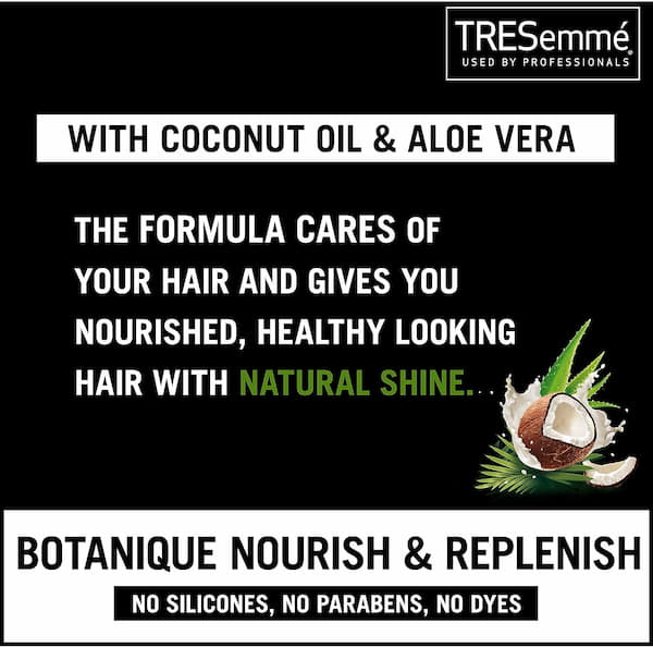 Picture of International UAE Product Tresemme Botanique nourish & Replenish With Coconut oil & Aloe Vera Conditioner For used male/female 400 Ml