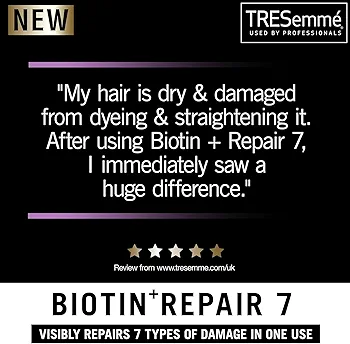Picture of International UAE Product Tresemme Biotin Repair+7 Conditioner For used male /female 400 Ml