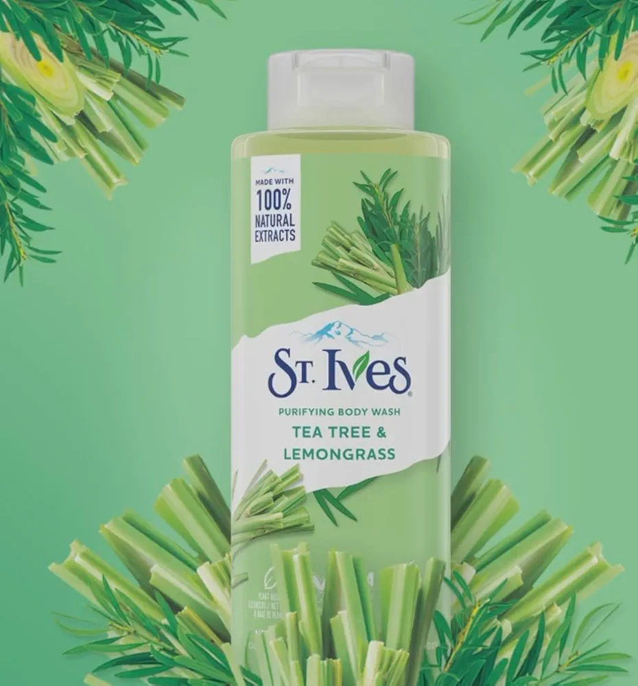 Picture of International USA Product ST.lves Purifying Tea tree & Lemongrass Body wash used for male /female 650 Ml