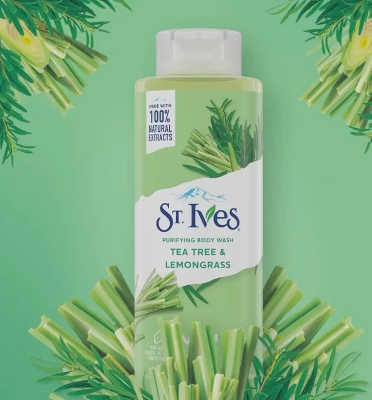 Picture of International USA Product ST.lves Purifying Tea tree & Lemongrass Body wash used for male /female 650 Ml