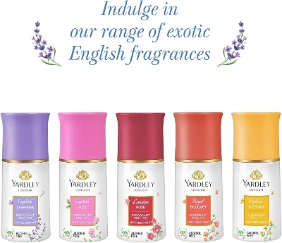 Picture of International Product Yeardley London English Lavender Deodorant Roll- on Anti parspirent  Alcohol Free 50 Ml