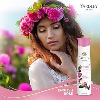 Picture of International Product Yeardley London English Rose Body spray For women 150 Ml
