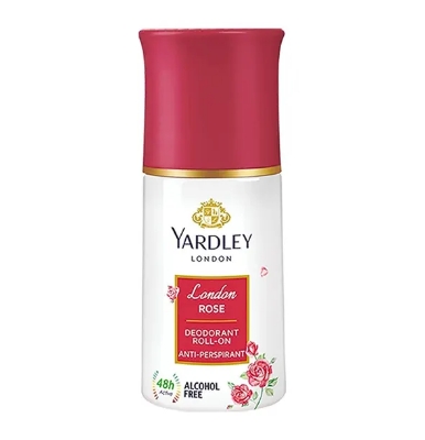 Picture of International Uk Product Yeardley London Rose Antiperspirant Roll-on with alcohol Free 50 Ml