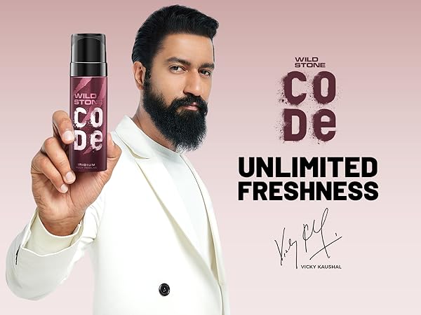 Picture of Indian Product Wild Stone code Iridium Body Perfume Spray No Gas For Men 120 Ml
