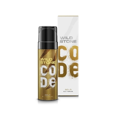 Picture of Indian Product Wild Stone Code Gold Body perfume Spray No Gas For men 120 Ml