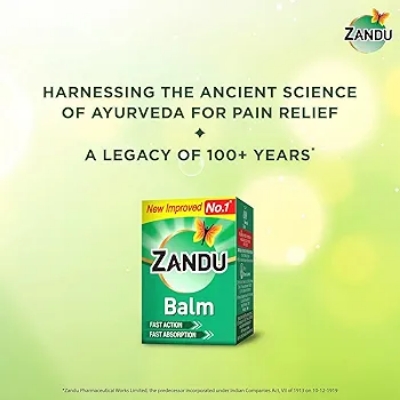 Picture of Indian Product Zandu Balm Fast action Fast absorption 8 Ml
