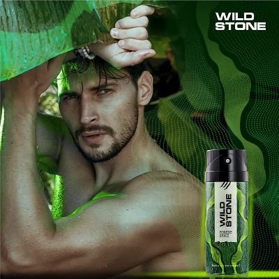 Picture of Ibdian Product Wild stone Forest Spice Body deodorant spray For men 150 Ml