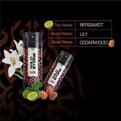 Picture of Indian Product Wild stone Legend Body Deodorant body spray For men 150 Ml
