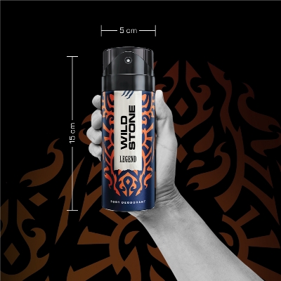 Picture of Indian Product Wild stone Legend Body Deodorant body spray For men 150 Ml