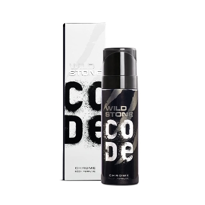 Picture of Indian Product Wild Stone Code Chrome Body Perfume Spray No Gas For Men 120 Ml