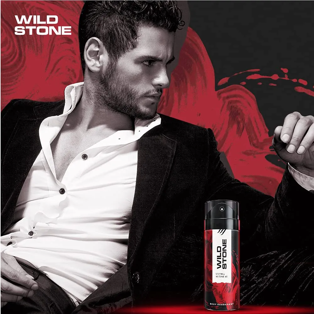 Picture of Indian Product Wild Stone Ultra sensual Body deodorant Body spray For men 150 Ml