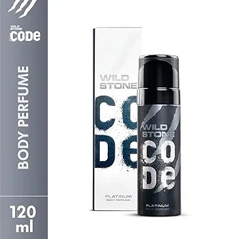 Picture of Indian Product Wild Stone Code Platinum Body Perfume Spray No Gas For men 120Ml