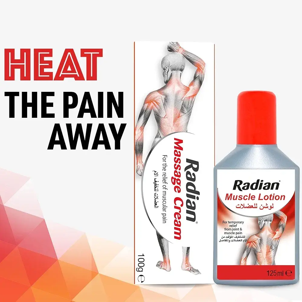 Picture of International UAE Product Radiant Massage Pain Relief Cream 100 Gm