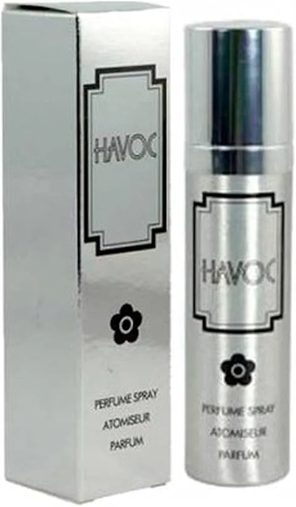 Picture of International UAE Product Havoc Silver Perfume Spray Atomseur Perfume Used for male /female 75 Ml