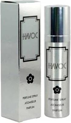 Picture of International UAE Product Havoc Silver Perfume Spray Atomseur Perfume Used for male /female 75 Ml