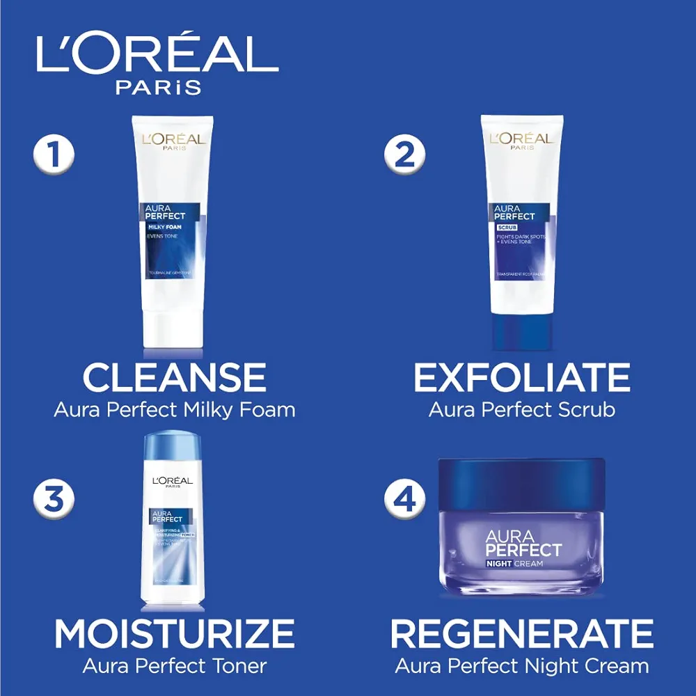 Picture of International Product Loreal Peris Aura perfect Day cream SPF 17 PA++ Used For male /female 50 Ml