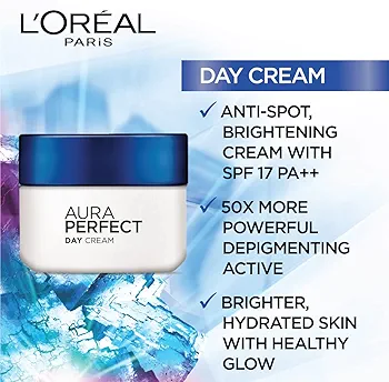 Picture of International Product Loreal Peris Aura perfect Day cream SPF 17 PA++ Used For male /female 50 Ml