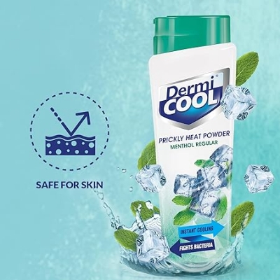 Picture of Indian Product Dermi Cool Prickly heat Menthol Regular Powder 150 Gm