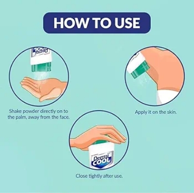 Picture of Indian Product Dermi Cool Prickly heat Menthol Regular Powder 150 Gm