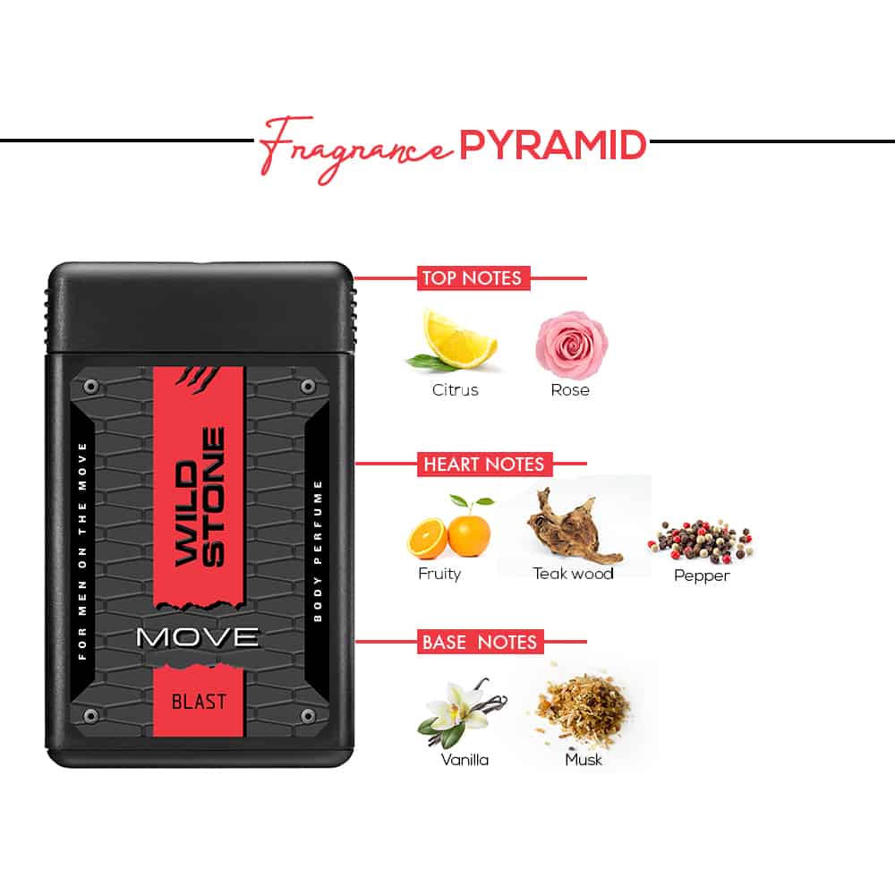 Picture of Indian Product Wild stone move blast pocket body perfume spray used for male 18 ml