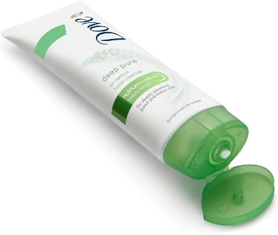 Picture of International Indonesian product Dove Deep pure Oil control Facial cleanser Used For Female 100 Gm