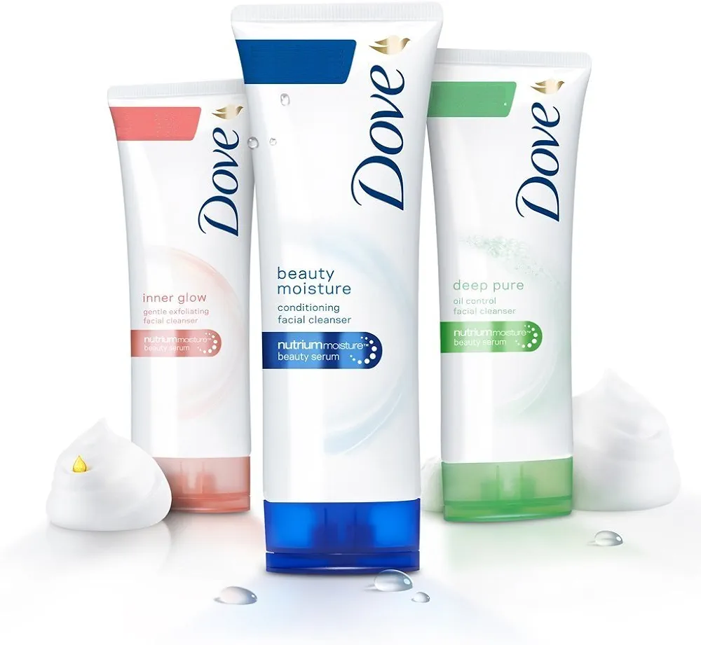 Picture of International Indonesian product Dove Deep pure Oil control Facial cleanser Used For Female 100 Gm