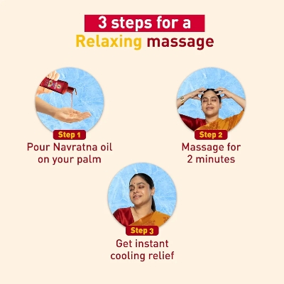 Picture of Indian Product Navratna Ayurvedic Oil Cool Used For male/female 270 Ml