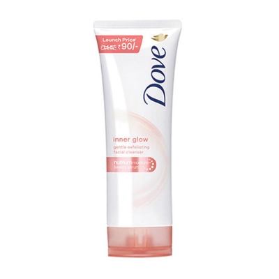 Picture of International Indonesian Product Dove Inner Glow Gentle Exfoliating Facial cleanser used for female 100 Gm