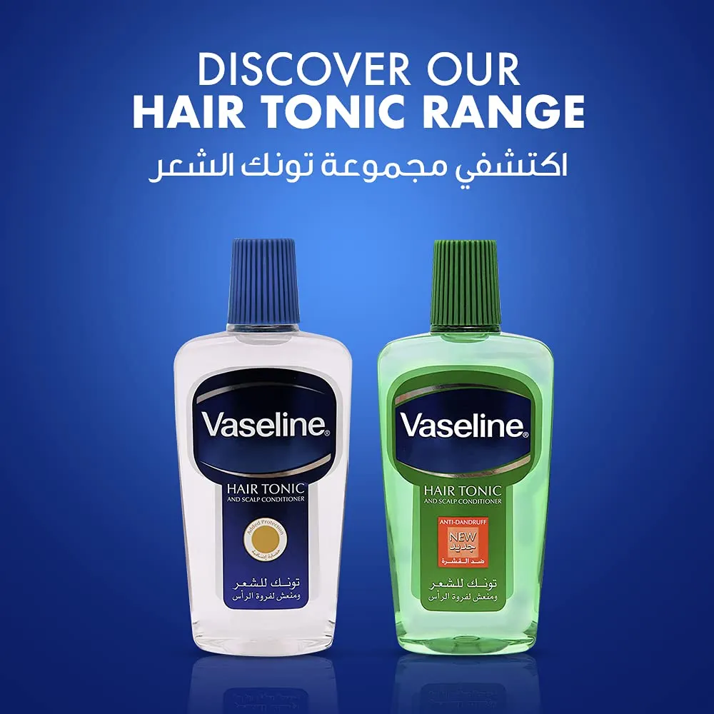 Picture of International UAE product Vaseline Hair tonic and Scalp Conditioner Oil 300 Ml