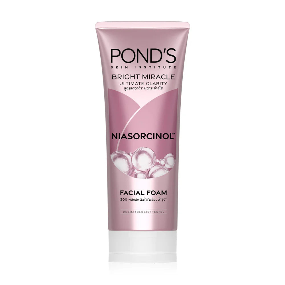 Picture of International Thailand product Ponds Bright Miracle Niasorcinol Facial foam Used For male/female 100 Ml