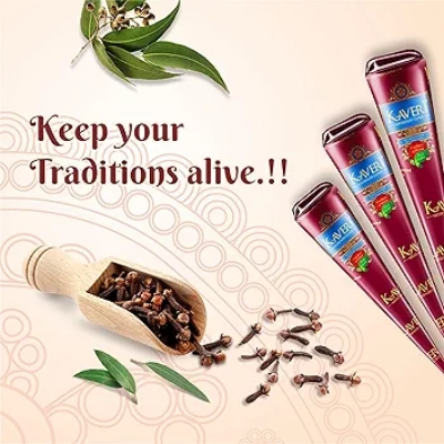 Picture of Indian Product Kaveri Mahendi Cone 1box 12pcs