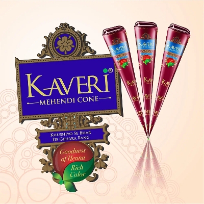 Picture of Indian Product Kaveri Mahendi Cone 1box 12pcs
