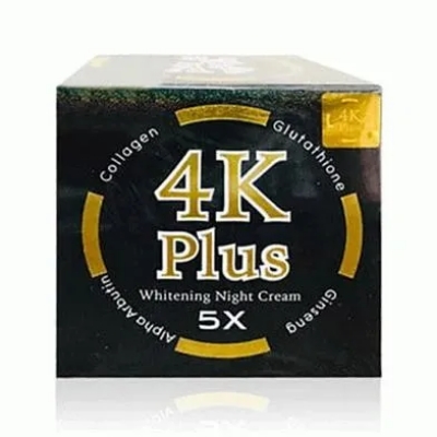 Picture of International Thailand Product 4k Plus Whitening Night Cream 5x - 20 Gm For Used male /female