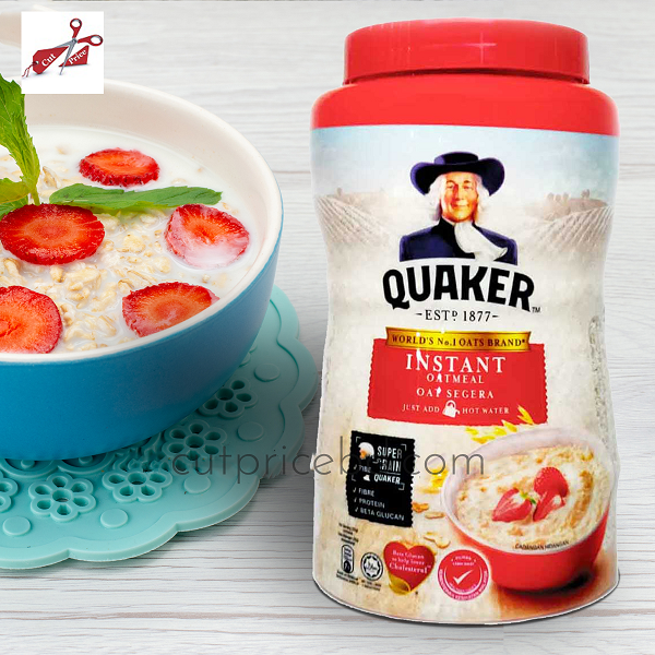 Picture of Quaker Instant Oatmeal oats Malaysian 1Kg
