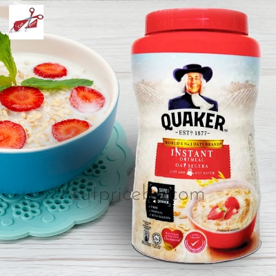 Picture of Quaker Instant Oatmeal oats Malaysian 1Kg