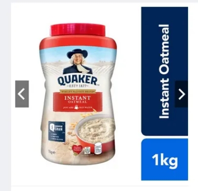 Picture of Quaker Instant Oatmeal oats Malaysian 1Kg